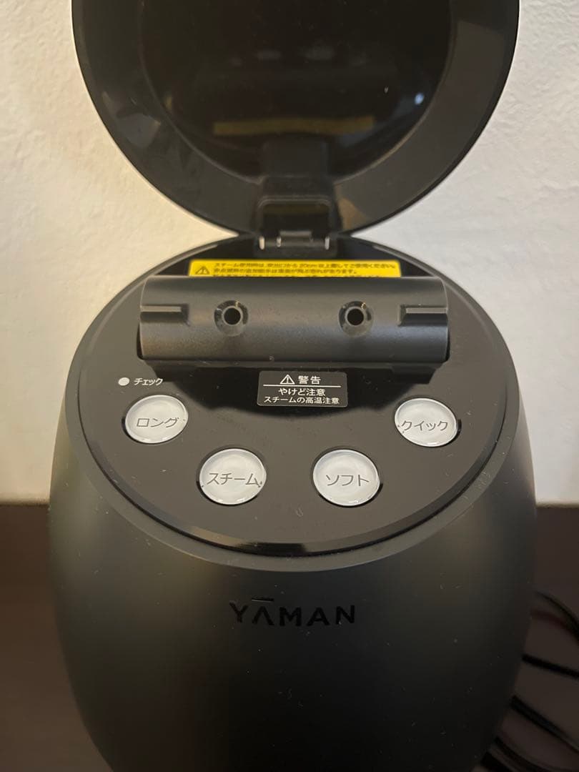 YAMAN フェイススチーマー 美容 毛穴ケア YJSA0B ブラック