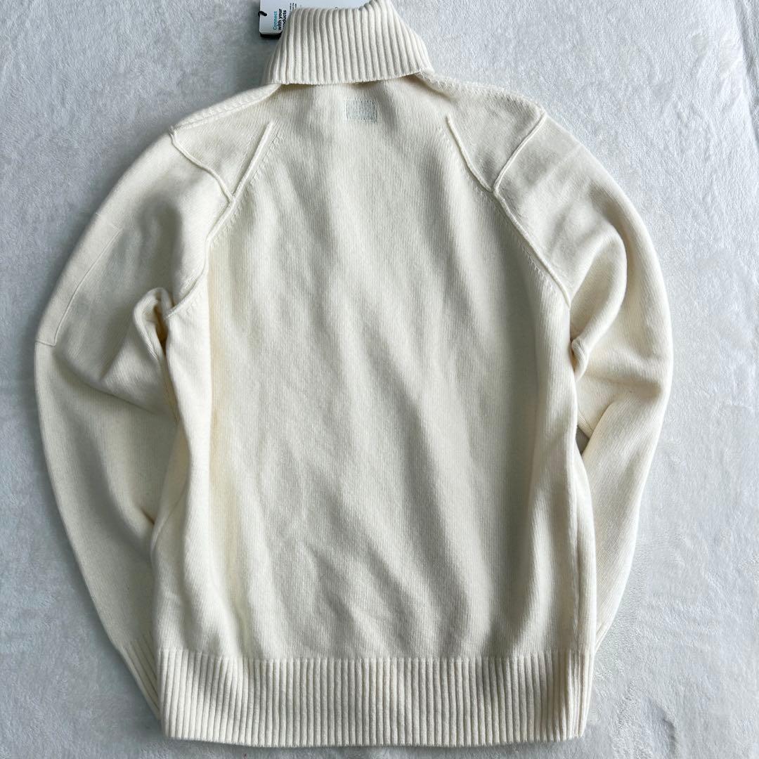 未使用級 シーピーカンパニー アームレンズ ゴーグル タートルネックニット46白