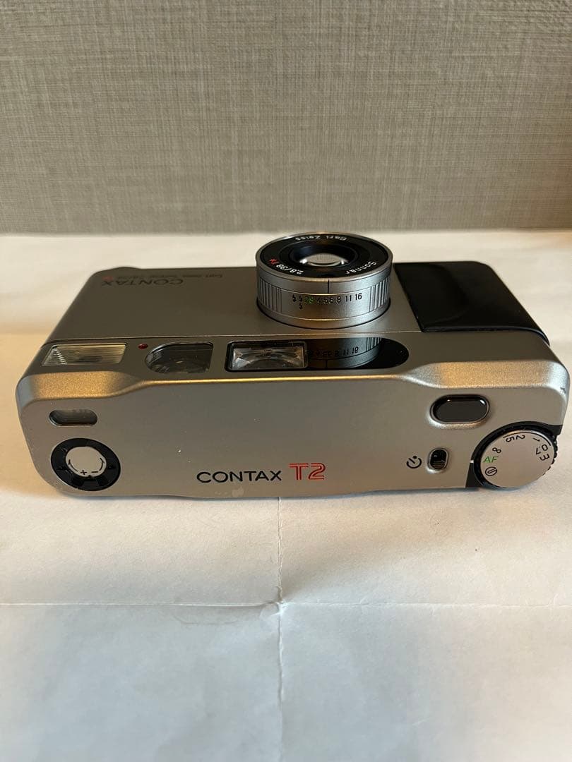 と*ー様 【動作確認済】CONTAX T2 コンタックス コンパクトフィルムカメ