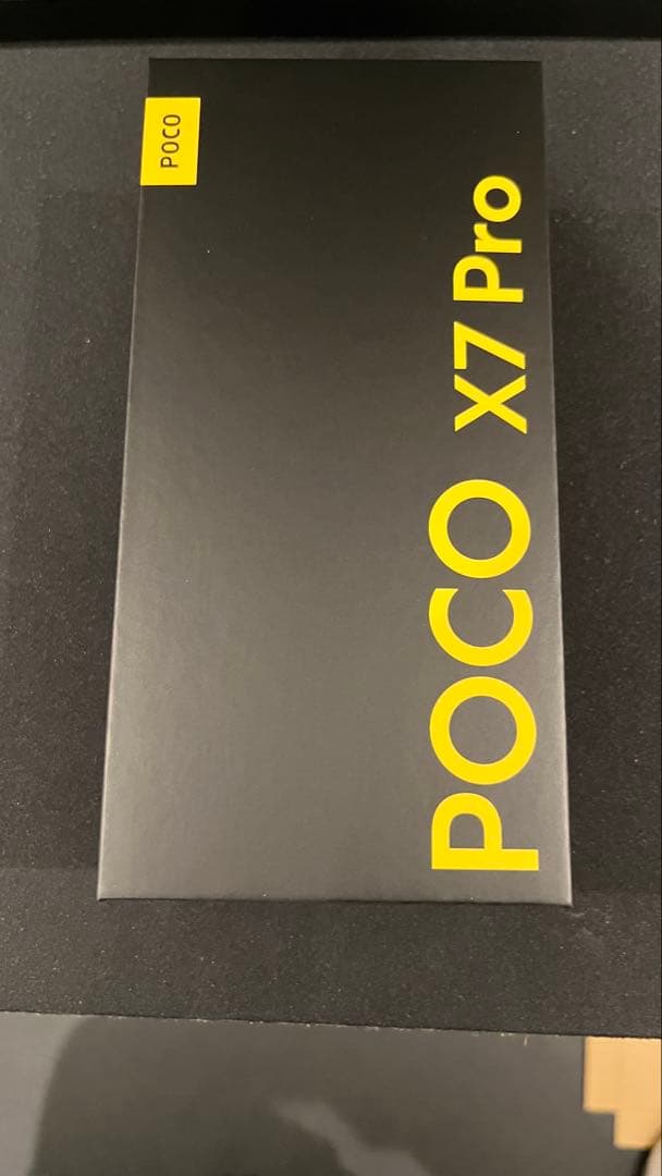 POCO X7 Pro 12GB RAM 512GB ROM イエロー