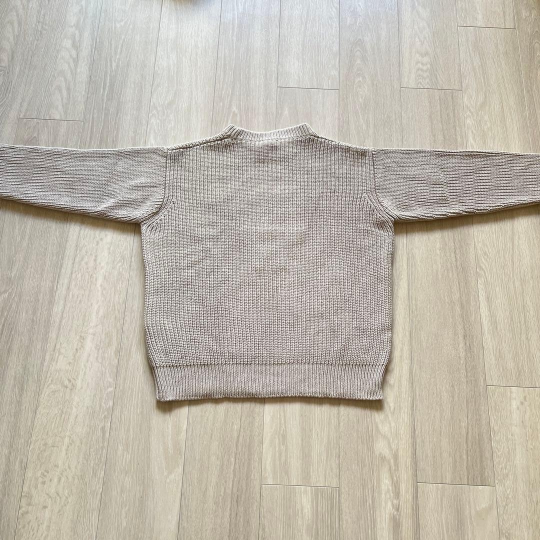 【PRADA プラダ】M 46 クルーネック ニット セーター グレー