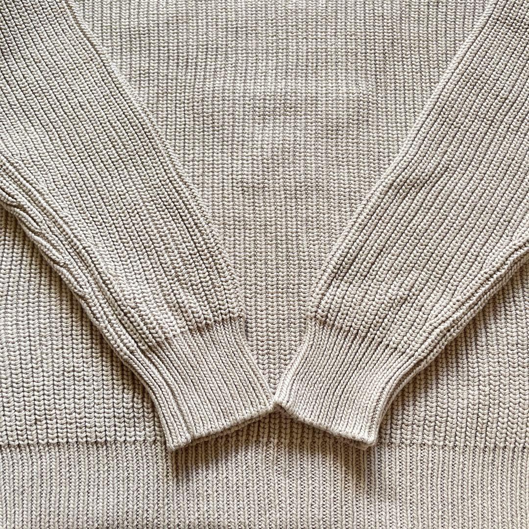 【PRADA プラダ】M 46 クルーネック ニット セーター グレー