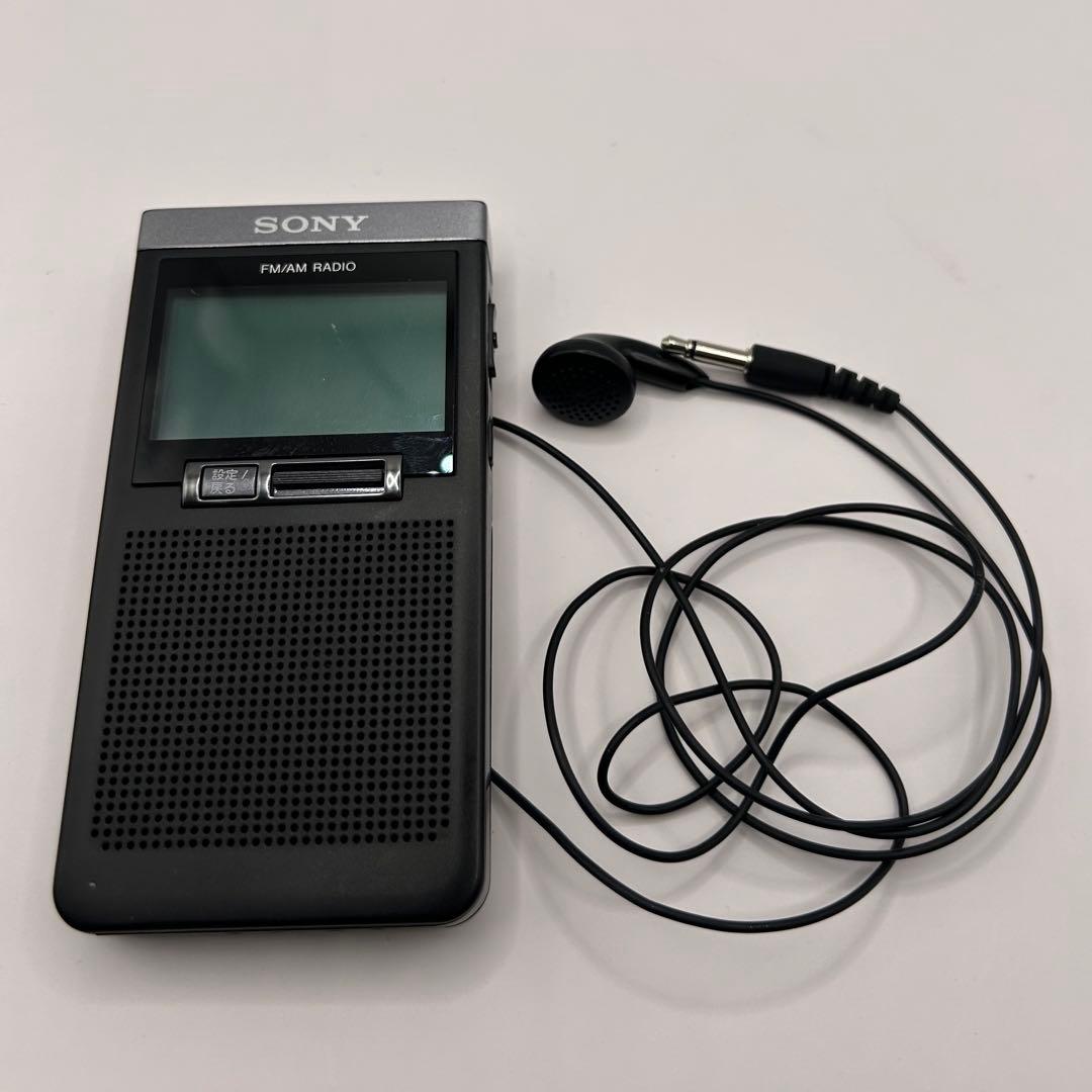 SONY FM/AMポータブルラジオ SRF-T355 動作品