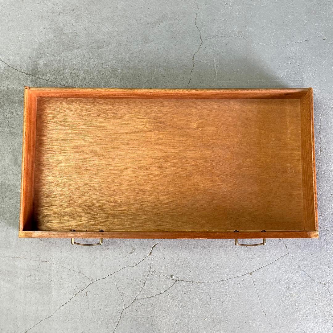 英国ヴィンテージ チーク 5段チェスト