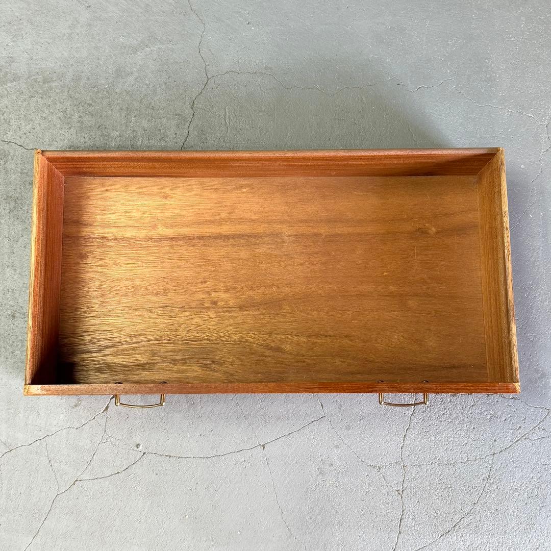 英国ヴィンテージ チーク 5段チェスト