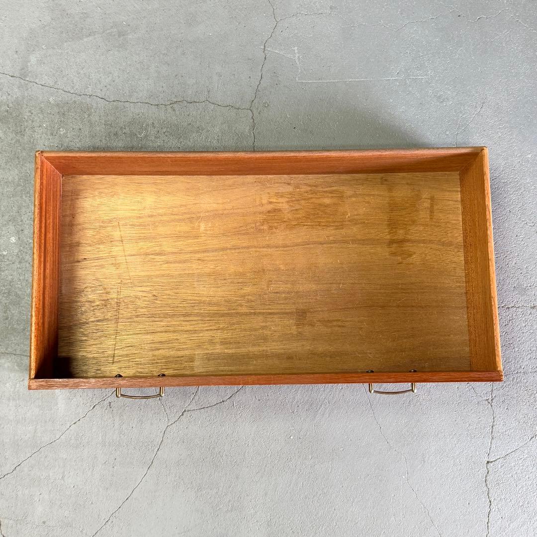 英国ヴィンテージ チーク 5段チェスト