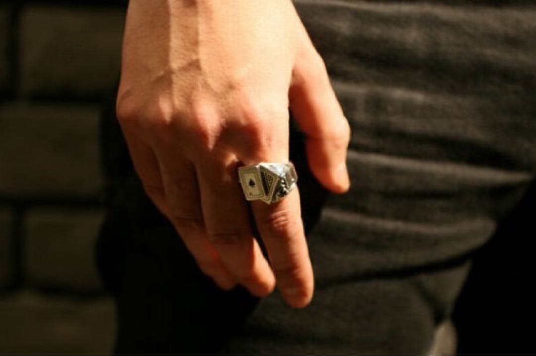 F.A.L スペードリング 21号　シルバーアクセサリー