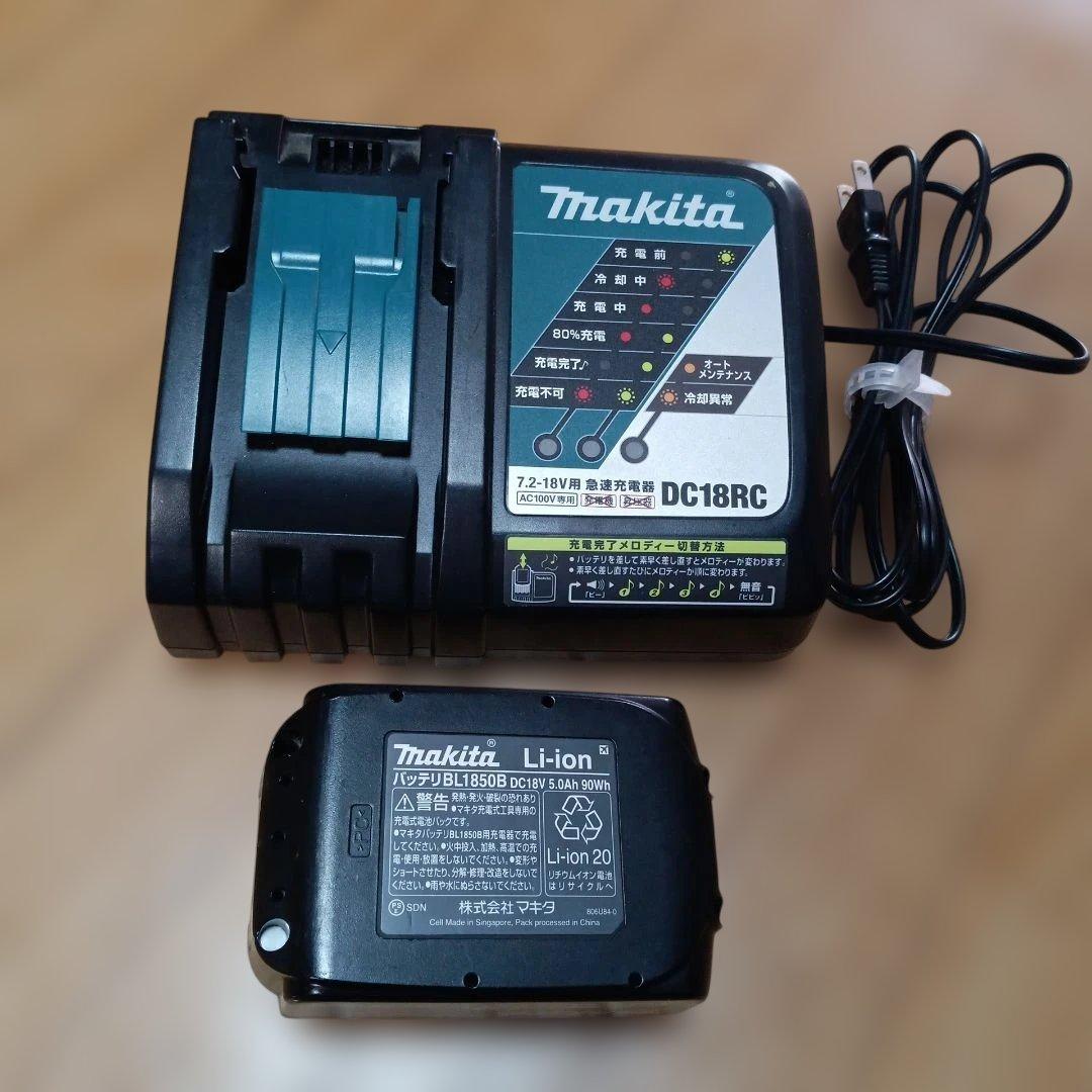 マキタ18V充電式クリーナCL181FD 純正バッテリー、充電器、サイクロン付