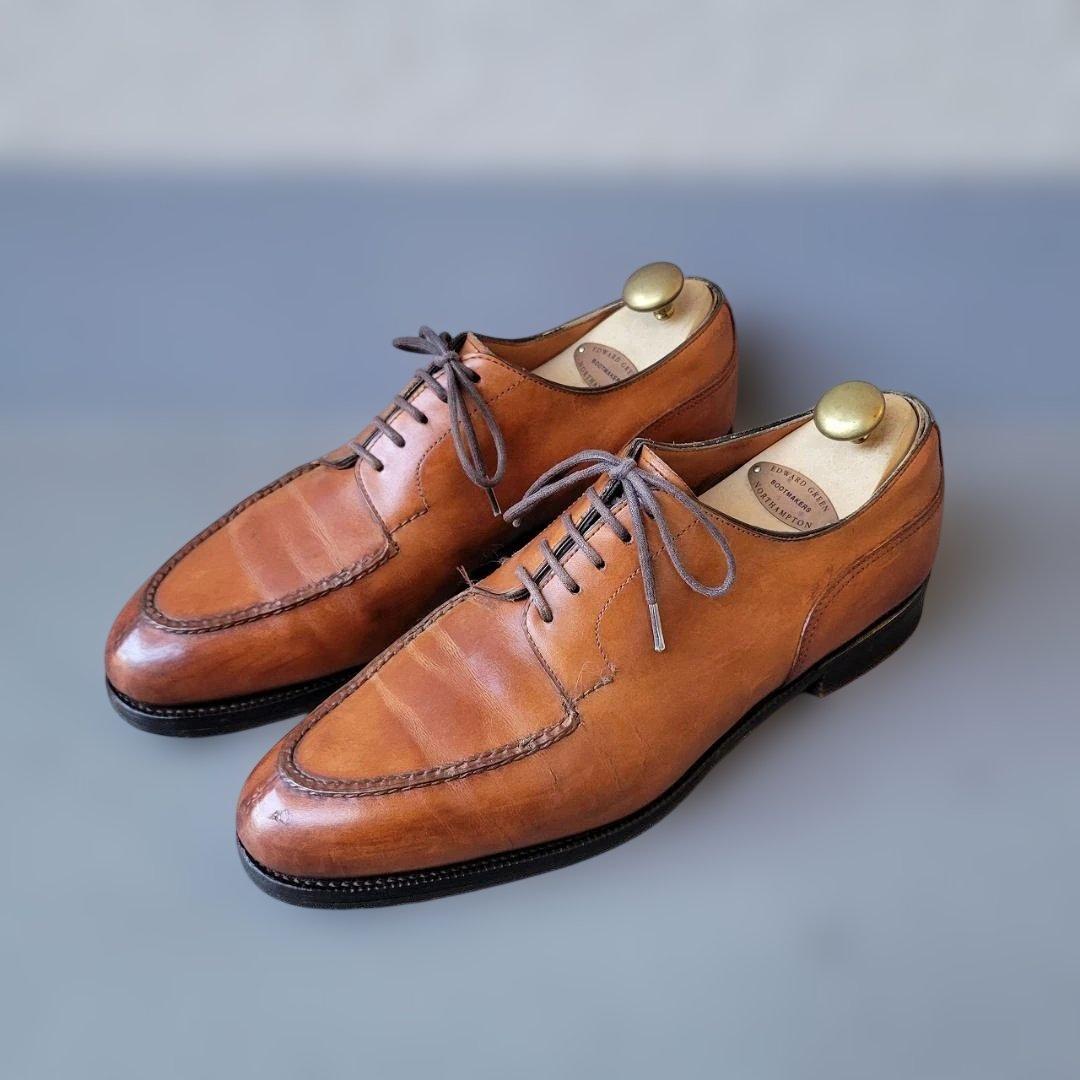 Edward Green Uチップ Dover 25cm 5 1/2E ブラウン