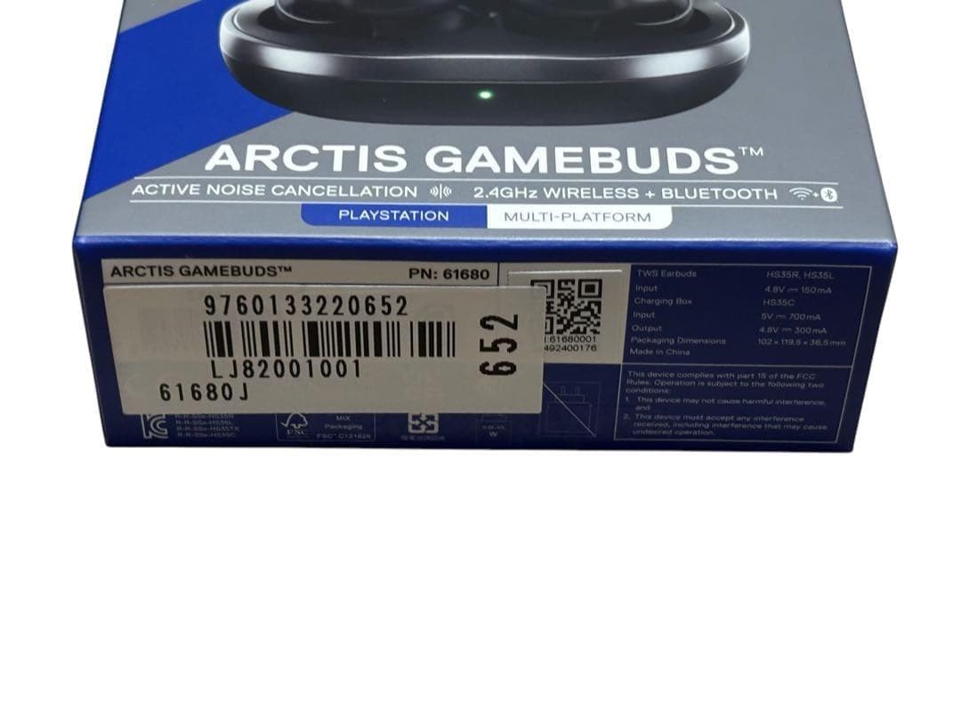 ヘッドホン SteelSeries 61680J Arctis GameBuds