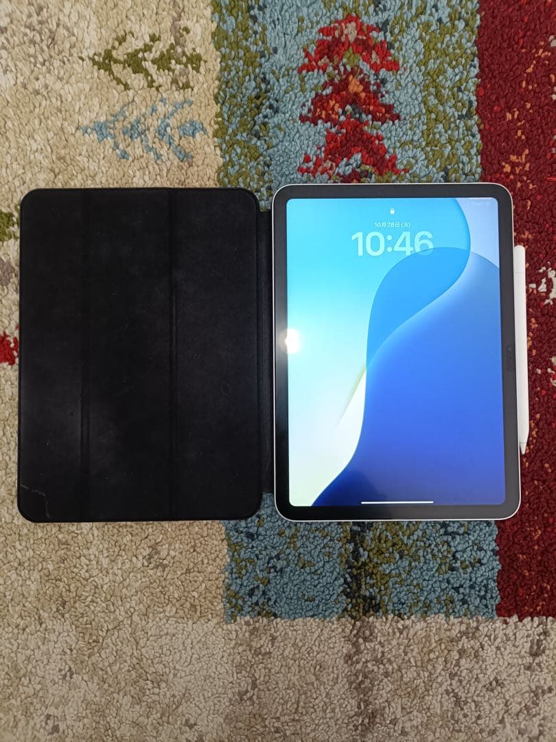 iPad10世代　ケース・applepencil付き