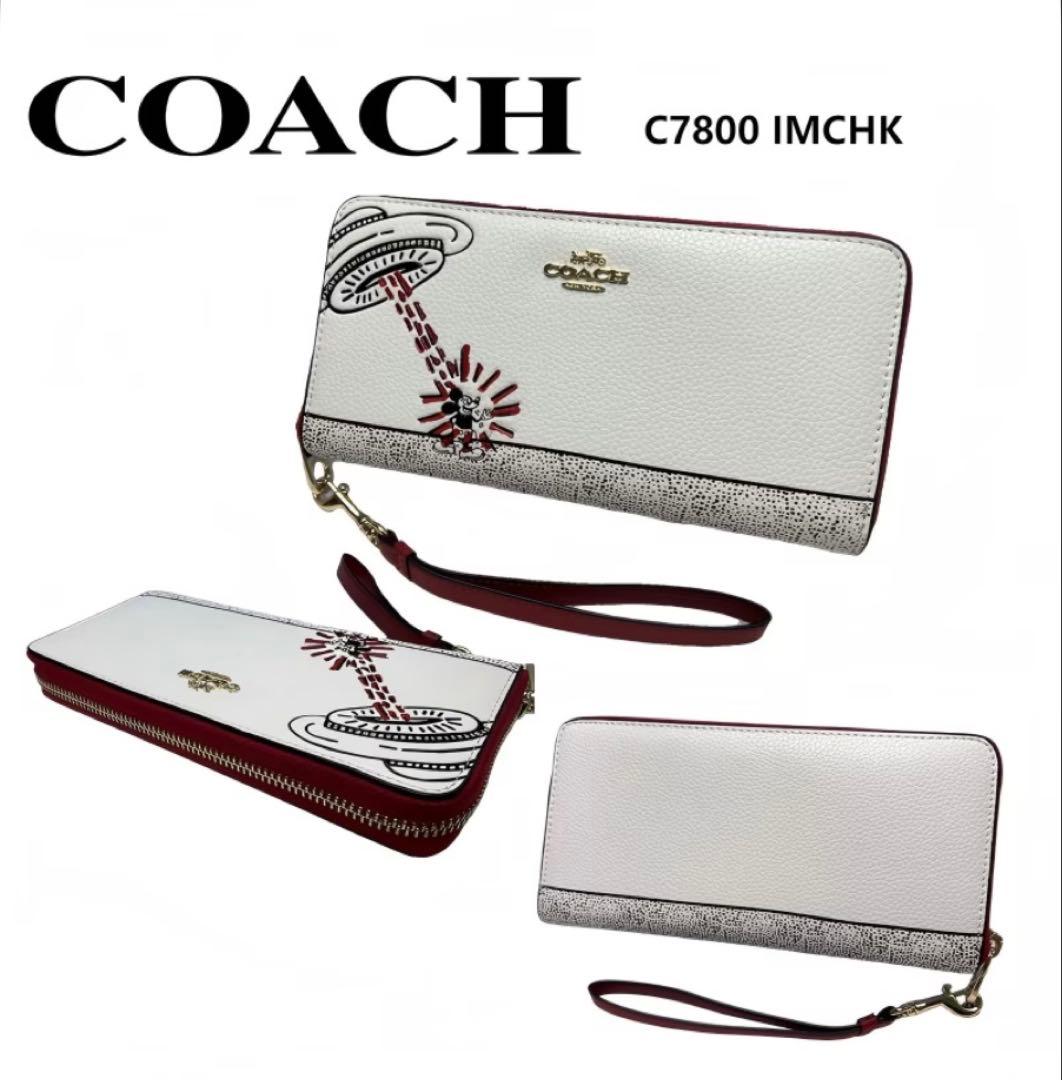 ♡限定品コーチ/COACHの長財布　新品・未使用　ミッキーマウスコラボ♡