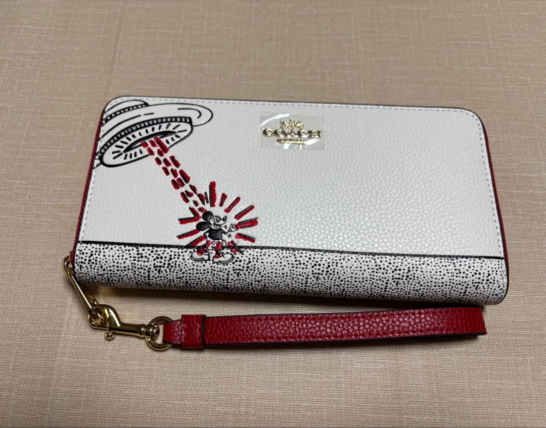 ♡限定品コーチ/COACHの長財布　新品・未使用　ミッキーマウスコラボ♡