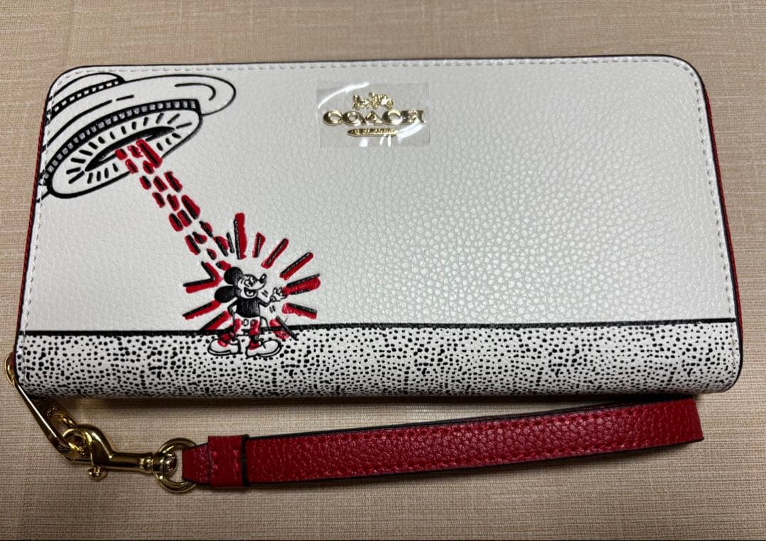 ♡限定品コーチ/COACHの長財布　新品・未使用　ミッキーマウスコラボ♡
