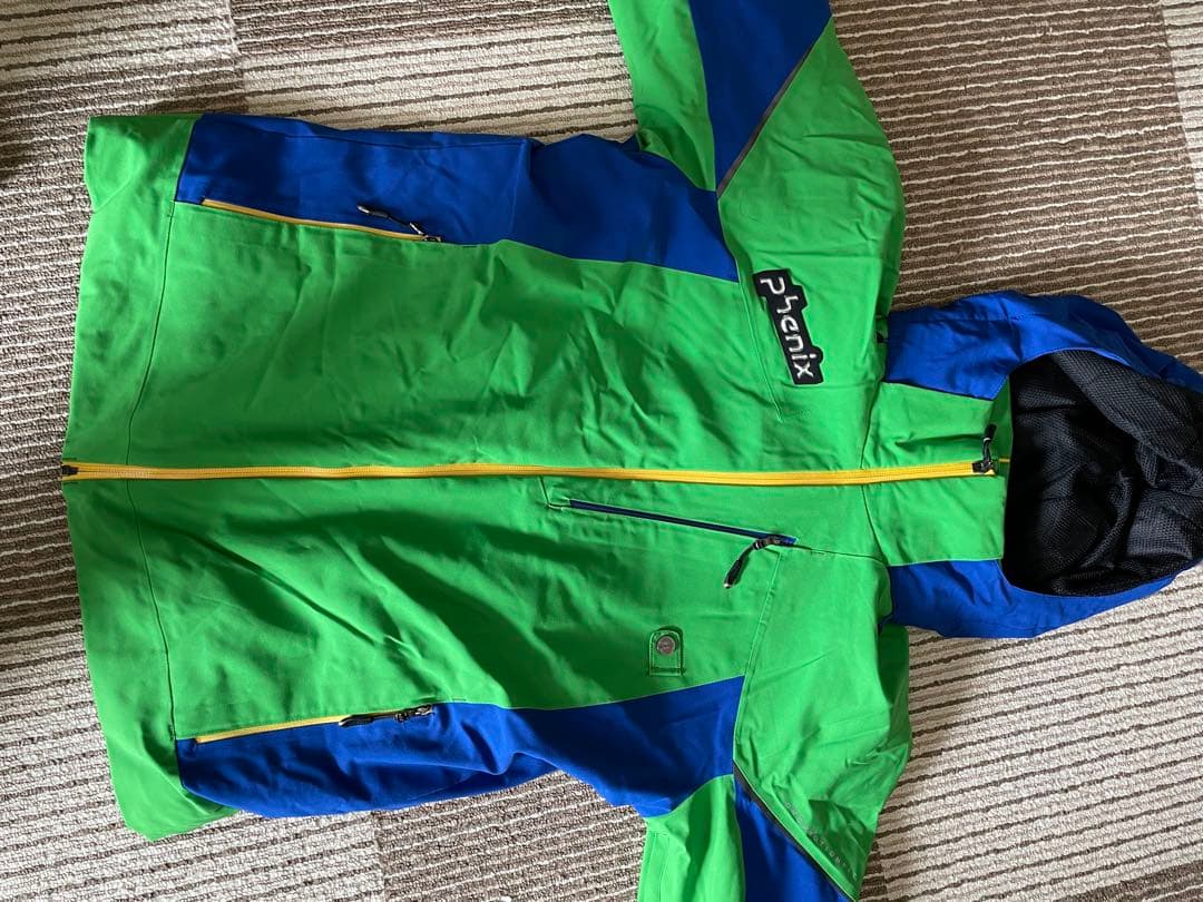 Phenix スキーウェア 緑/青