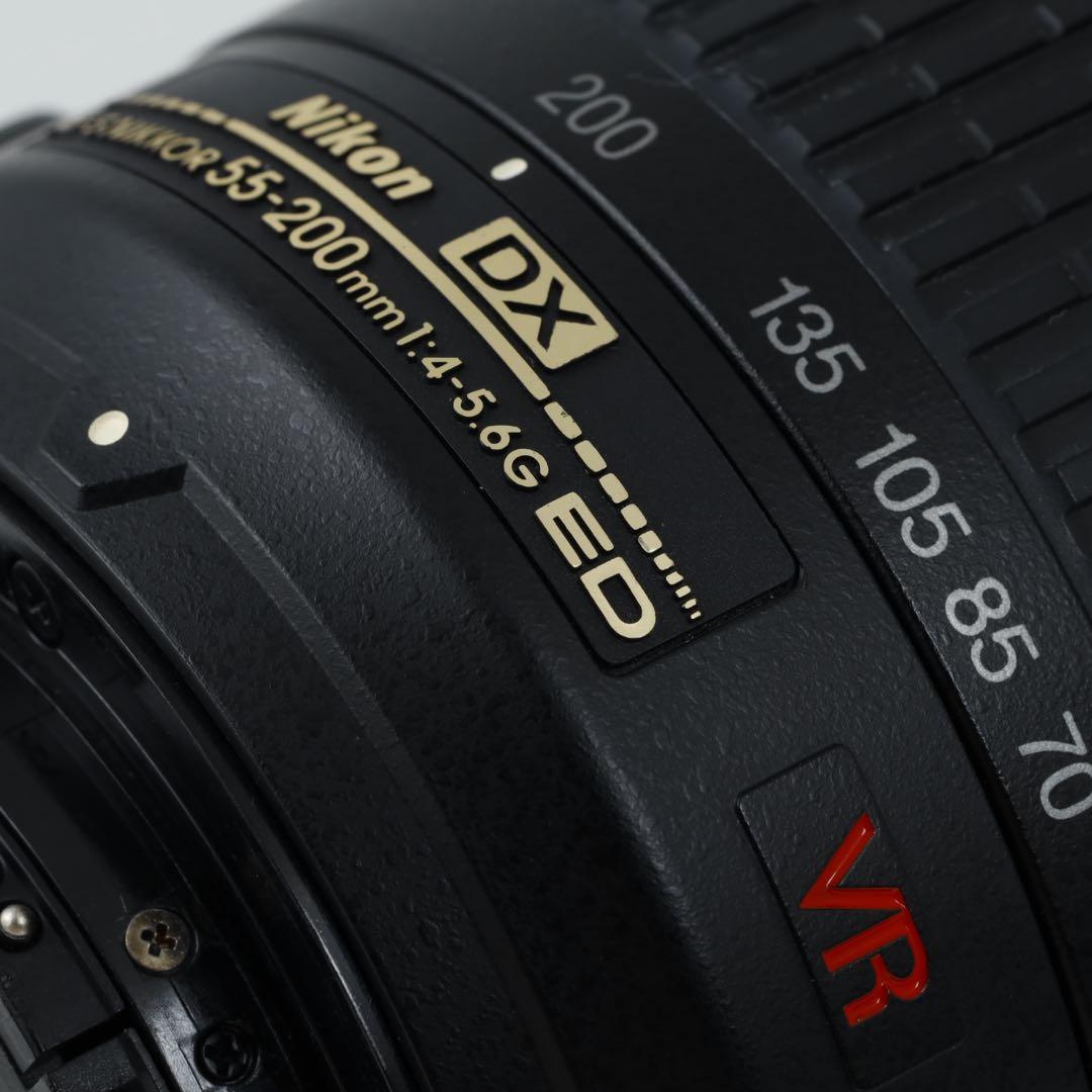 145 ★ ニコン用 NIKON用 望遠レンズ AF-S55-200VR