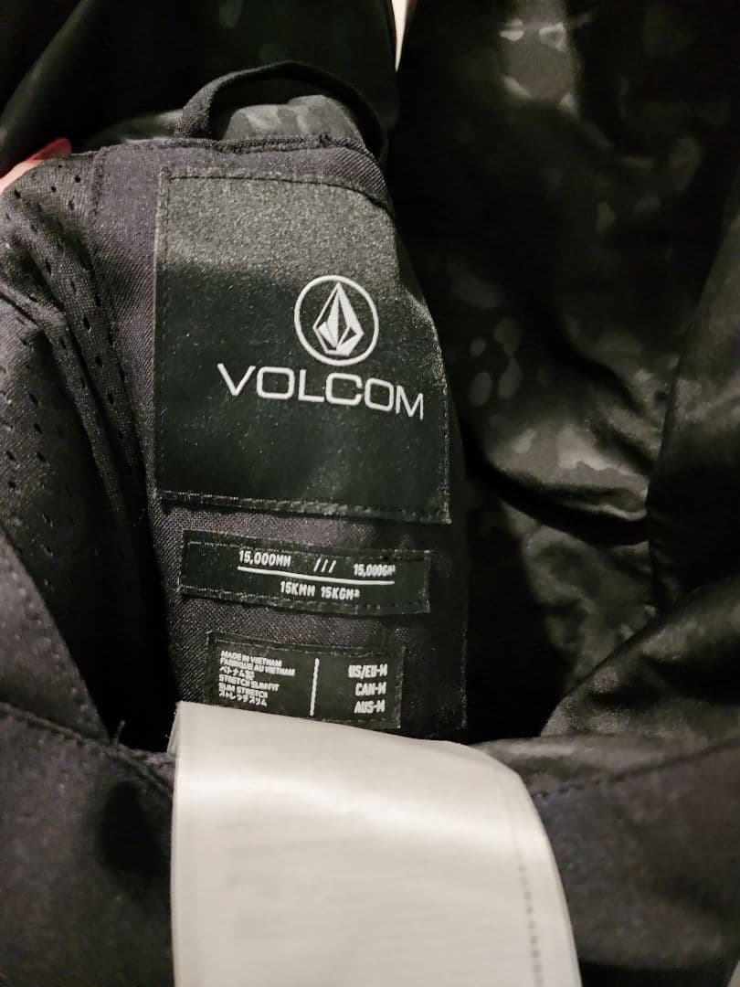 VOLCOM　ボルコム　スノーボードウェア　ビブパンツ　レディース　ブラックM