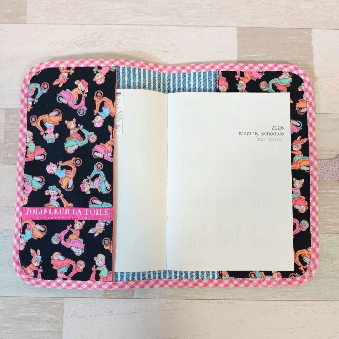 専用☆デニムリメイクバッグ＆手帳カバー☆ジョリーフルール