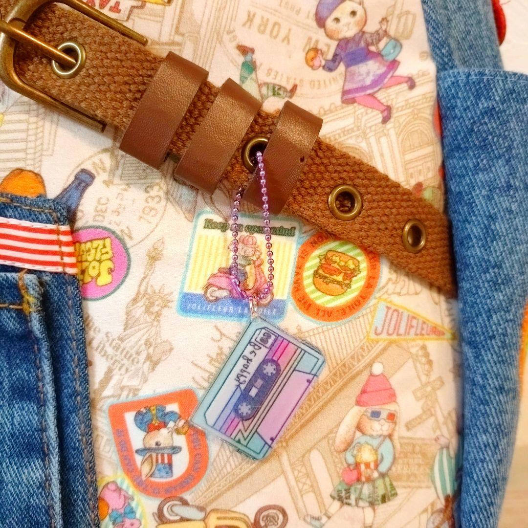 専用☆デニムリメイクバッグ＆手帳カバー☆ジョリーフルール