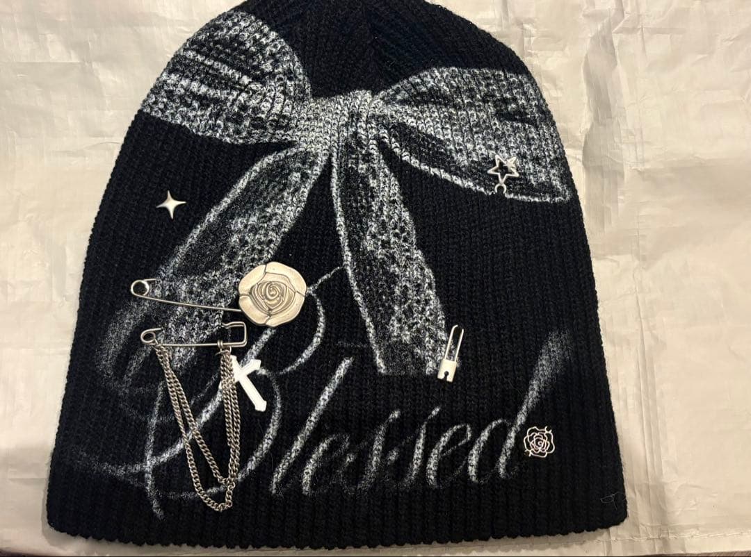2000Archives BLESSED BEANIE ビーニー 黒