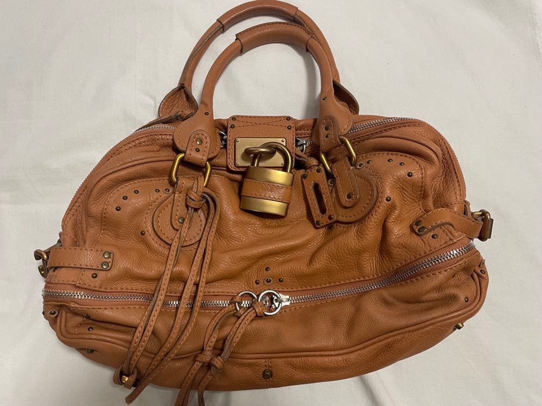 Chloe ( クロエ ) パディントン バッグ キャメル