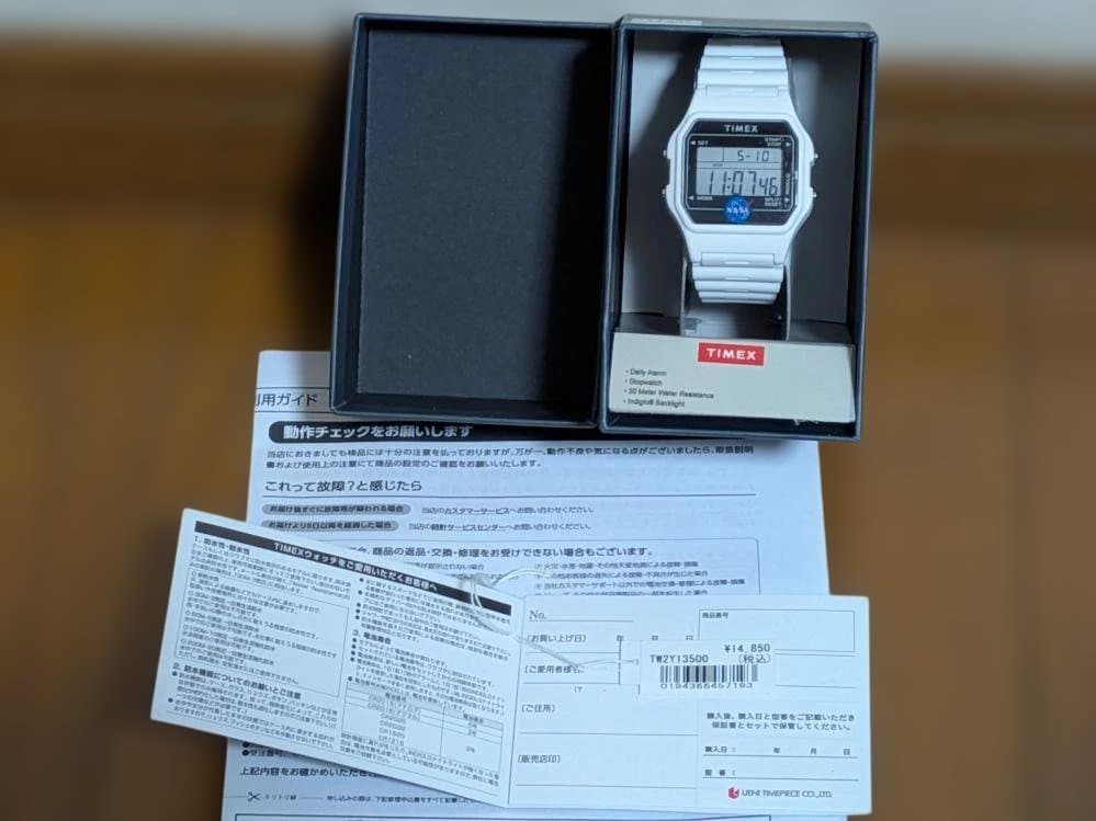 TIMEX × NASA「アルテミス計画」コラボレーションウォッチ