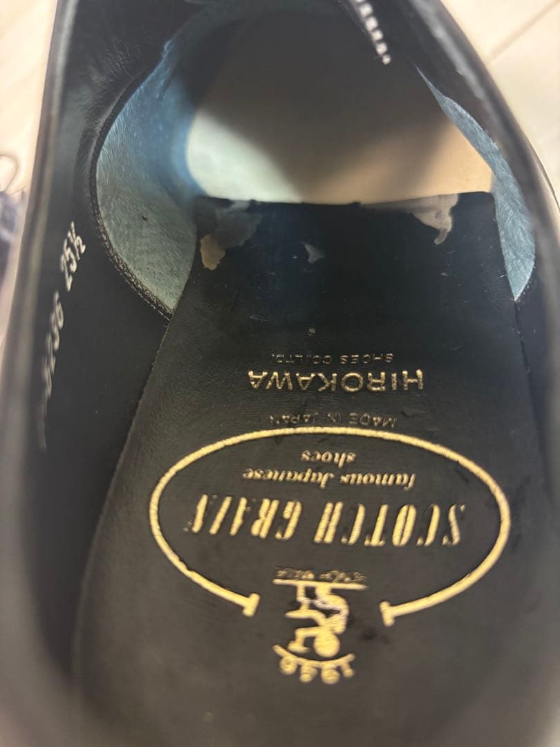 訳あり品　スコッチグレイン　ビジネスシューズ　25.5 EEE