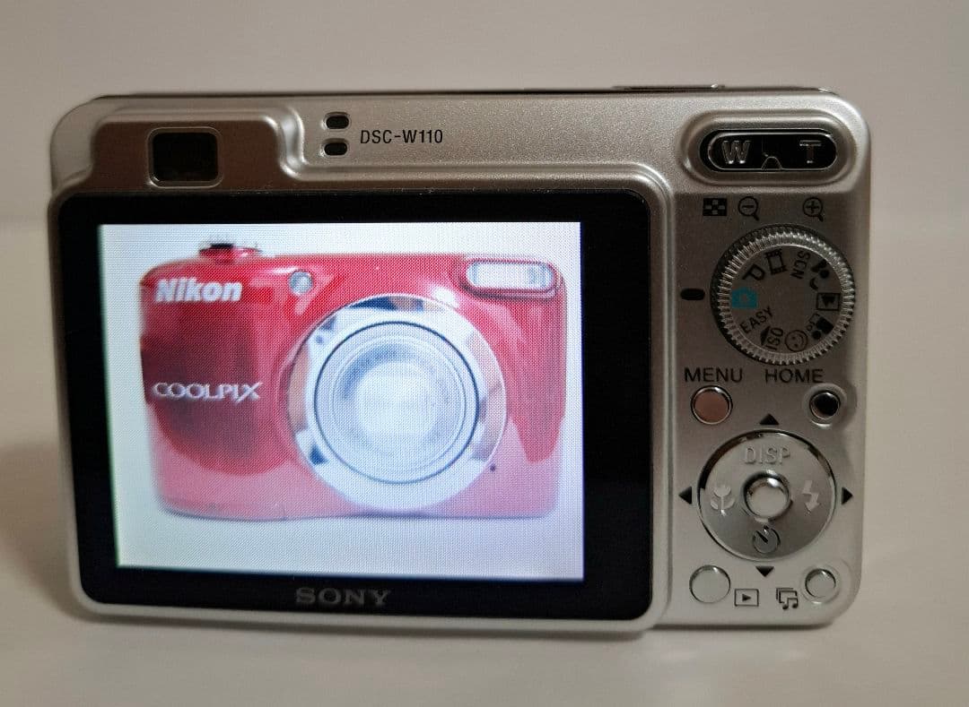 [美品]ソニー SONY Cyber-Shot DSC-W110 コンデジ