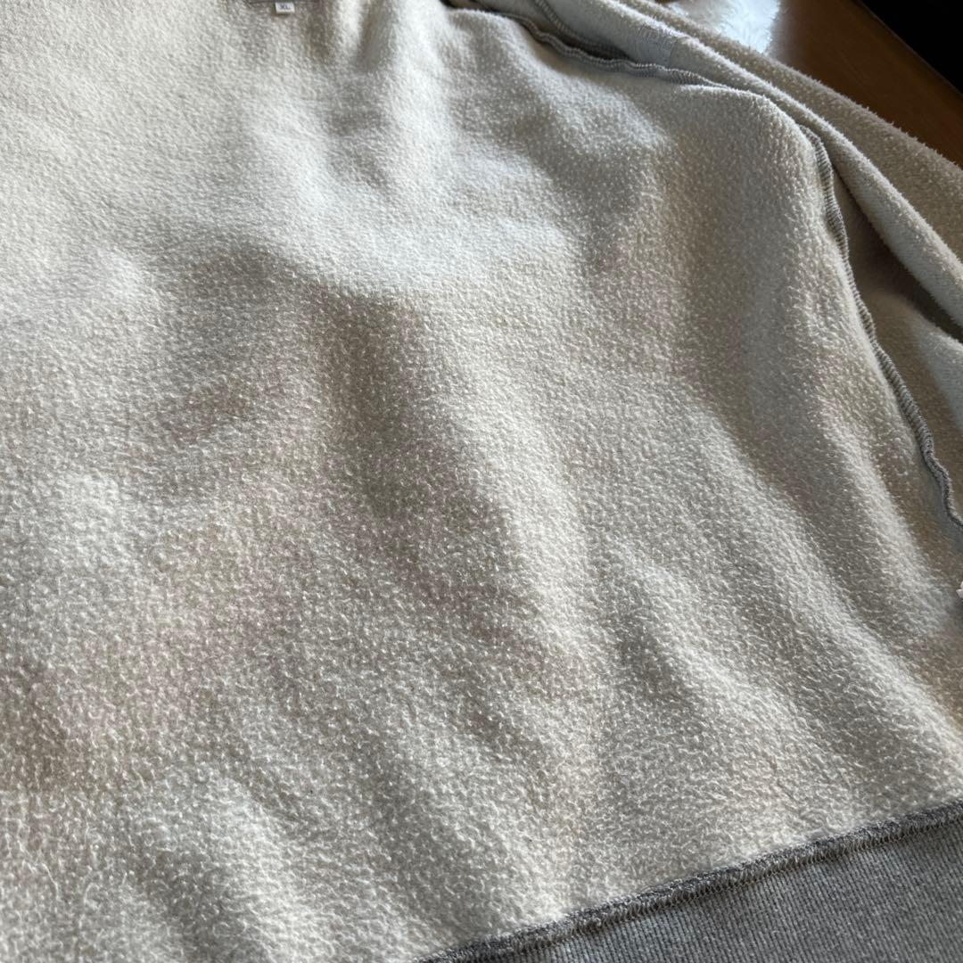 ノースフェイスジップパーカーグレーXL