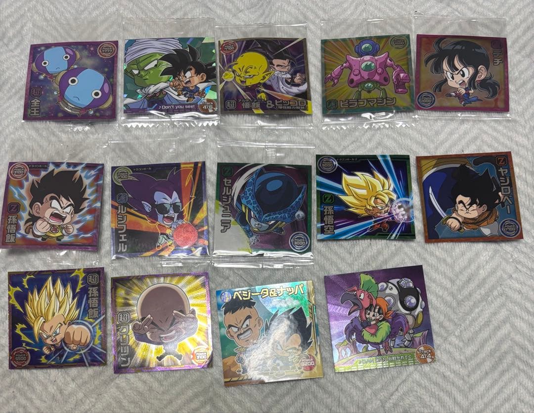 ドラゴンボール　ウエハース　引退品　高レア多数　高額シール多数‼️