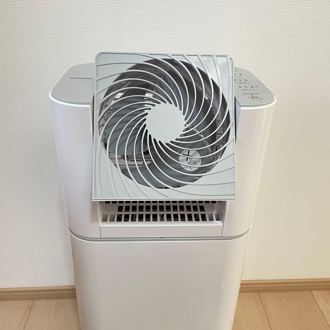 アイリスオーヤマ 衣類乾燥除湿機　除湿機　サーキュレーター　2025年　ホワイト