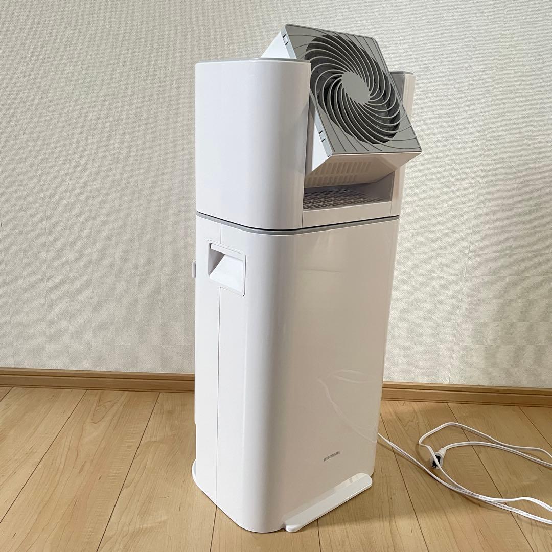 アイリスオーヤマ 衣類乾燥除湿機　除湿機　サーキュレーター　2025年　ホワイト