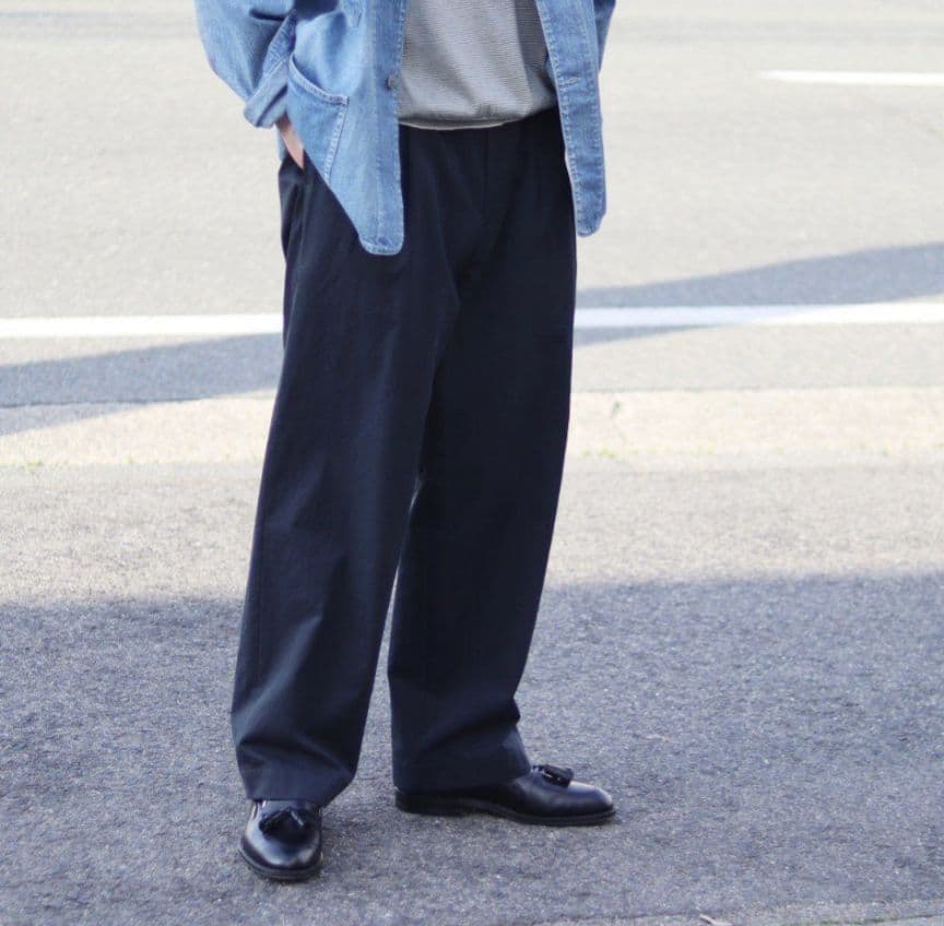 パンツ Type.2 Melange Gabardine Trousers