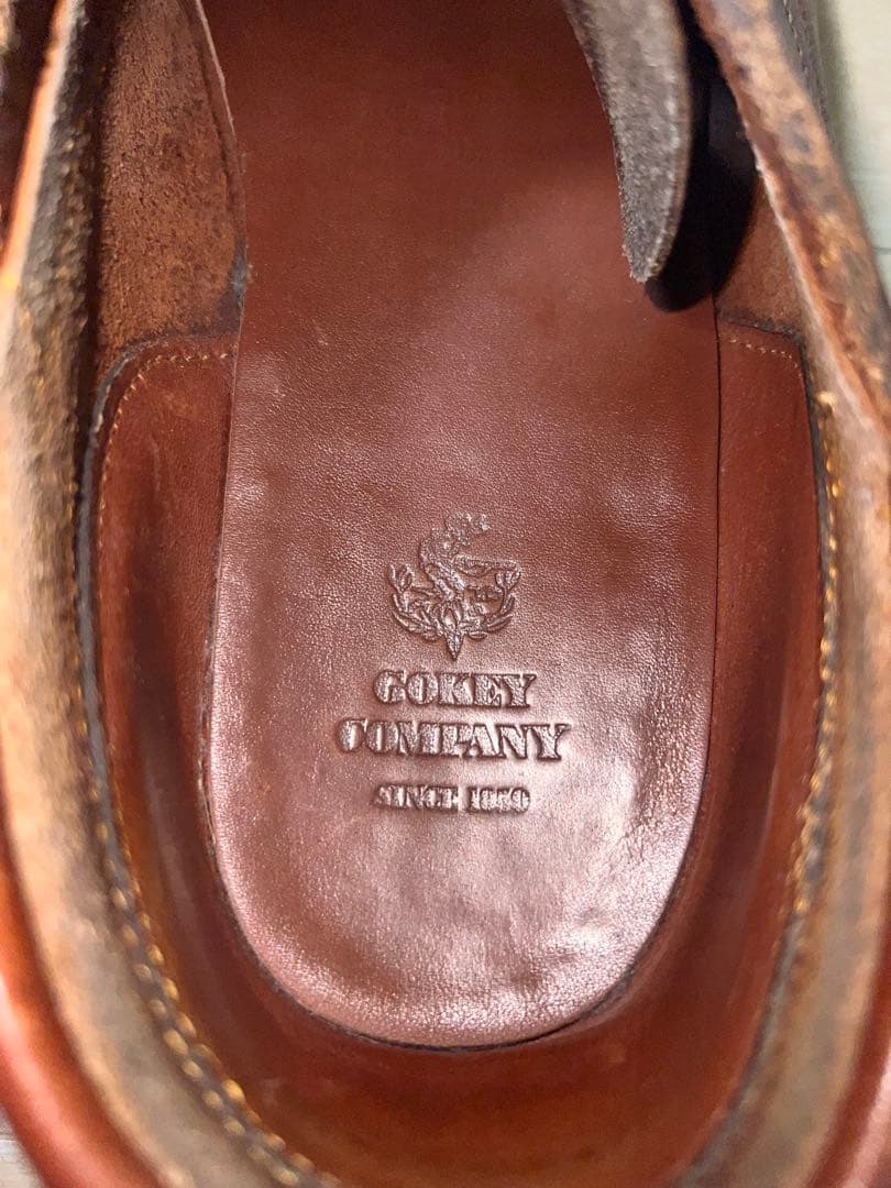 gokeyゴーキー モカシン デッキシューズ russell moccasin