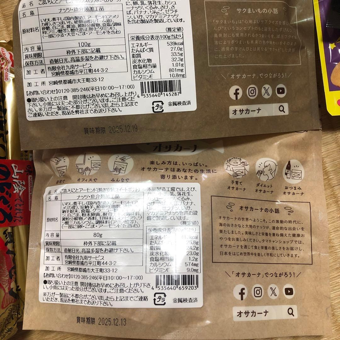 おつまみ食品詰め合わせ　どら猫