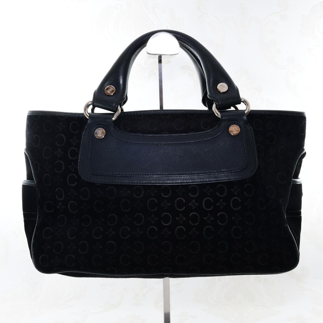 CELINE セリーヌ クラッチバッグ ブギーバッグCマカダム 黒 匿名配送