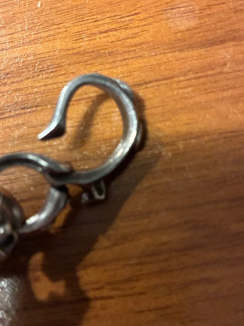 ウォレットチェーン&F.A.Lエンプティスカルキーホルダー Silver 925