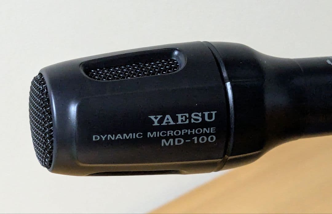YAESU MD-100A8X 八重洲無線 デスクトップ型ダイナミックマイク