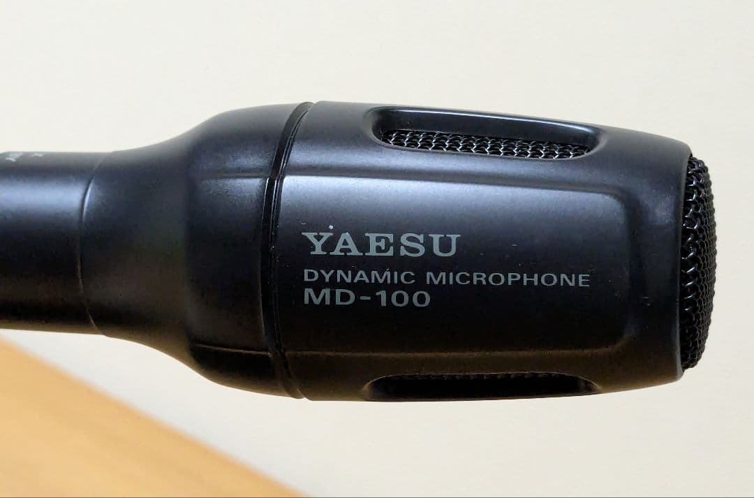 YAESU MD-100A8X 八重洲無線 デスクトップ型ダイナミックマイク