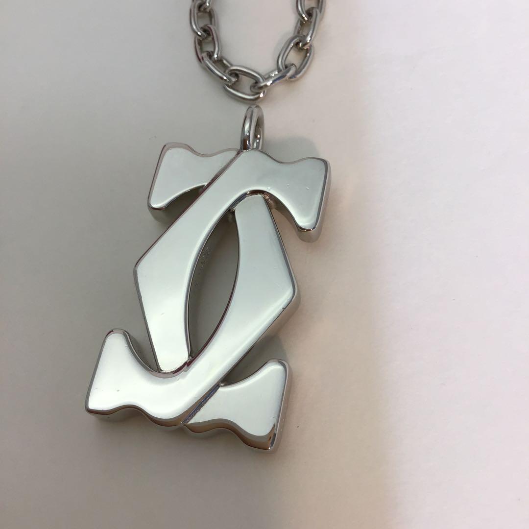 ❣️新品同様❣️カルティエCartier 2Cロゴバックチャーム、ペンダントトップ