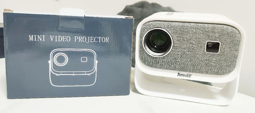 Jimveo プロジェクター　家庭用小型