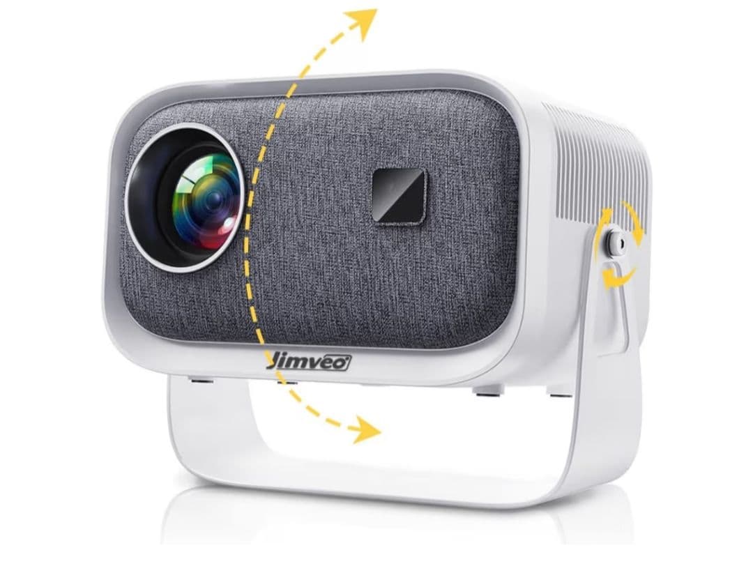 Jimveo プロジェクター　家庭用小型