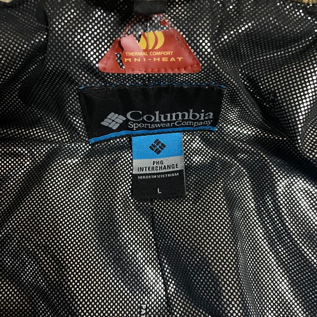 【超希少❗️】columbia ダウン　迷彩柄　グリーン　L リアルツリー