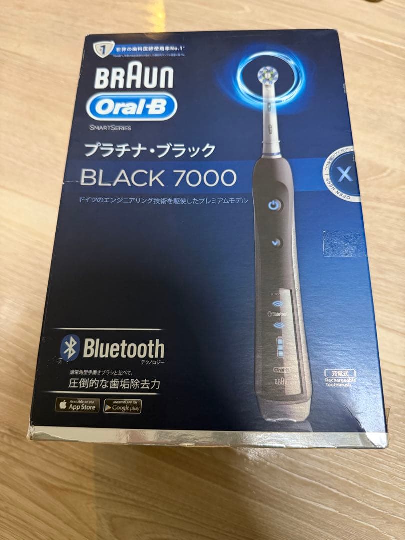 新品未使用BRAUN Oral-B BLACK 7000 本体