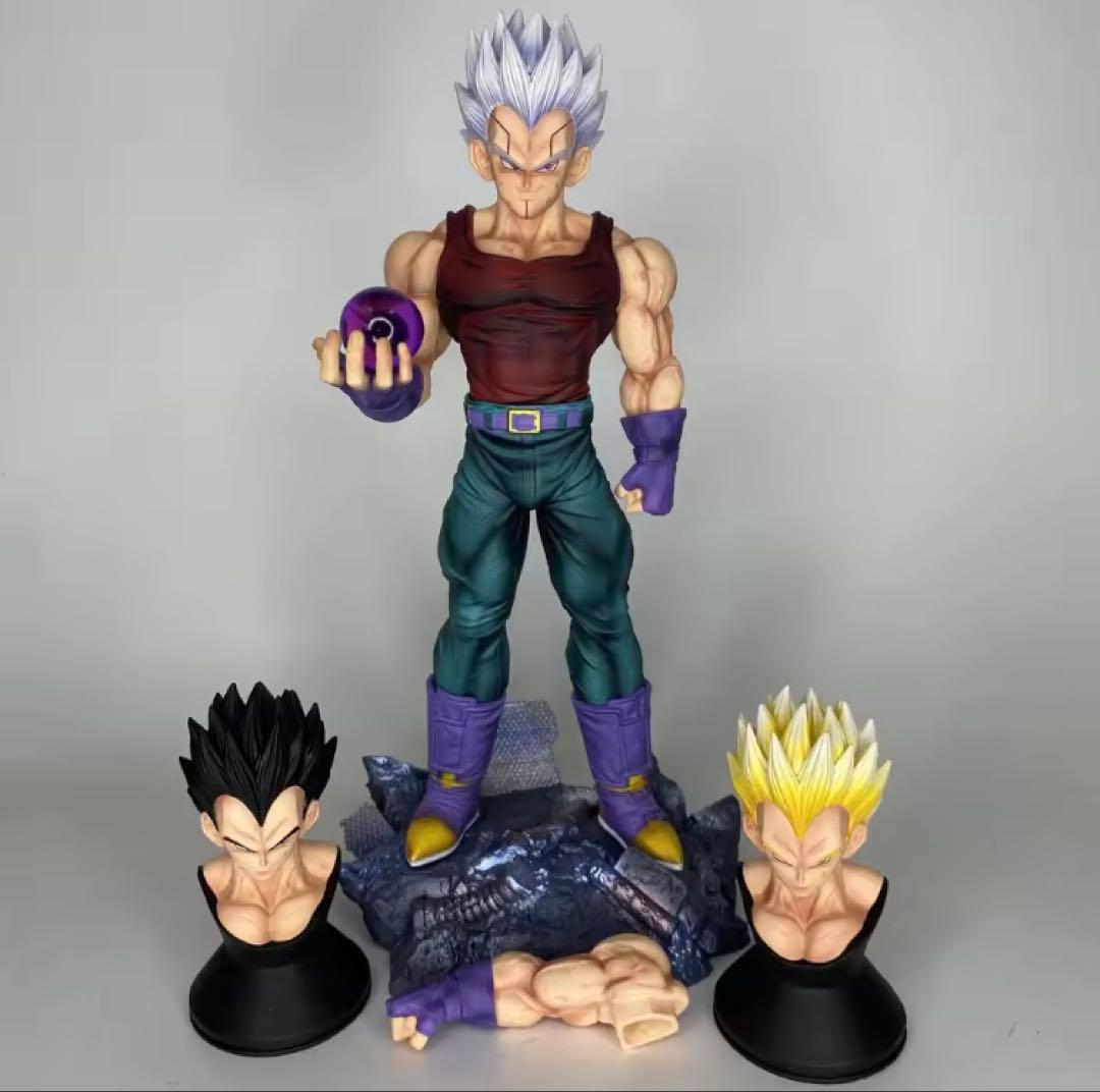 ドラゴンボール ベジータ交換用頭部3種付き