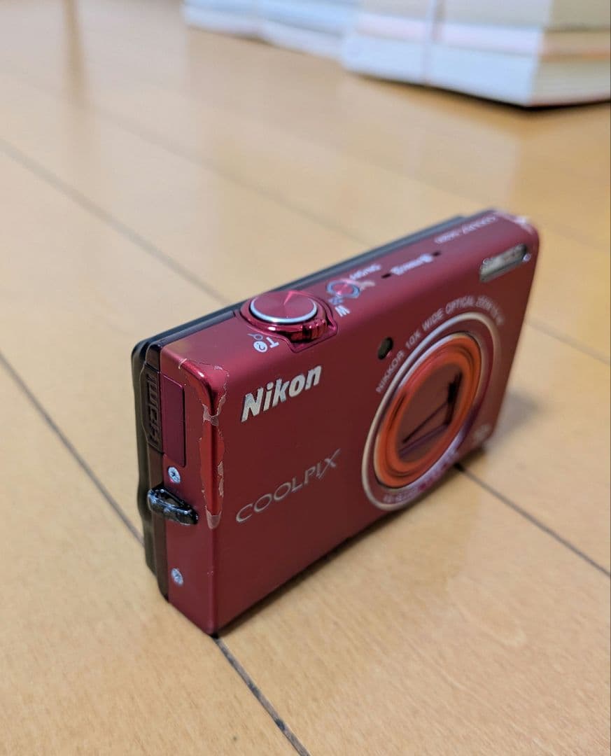 Nikon COOLPIX S6200 ブリリアンレッド