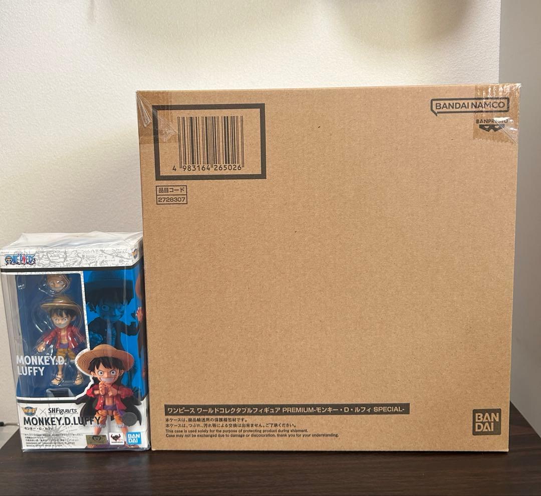ワールドコレクタブルフィギュア　プレミアム　モンキー・D・ルフィ　スペシャル