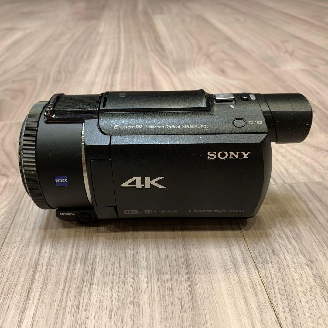 ソニー　SONY FDR-AX60 4K ビデオカメラ ハンディカム