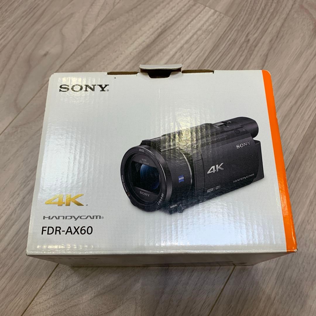 ソニー　SONY FDR-AX60 4K ビデオカメラ ハンディカム