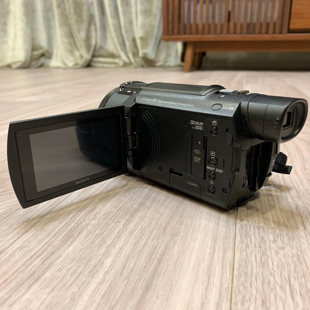 ソニー　SONY FDR-AX60 4K ビデオカメラ ハンディカム